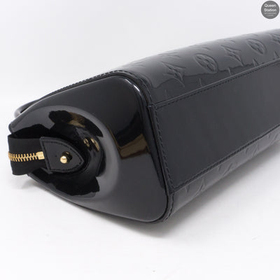 Brea PM Black Vernis Leather