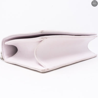 Diorama Medium Flap Bag Light Pink Leather