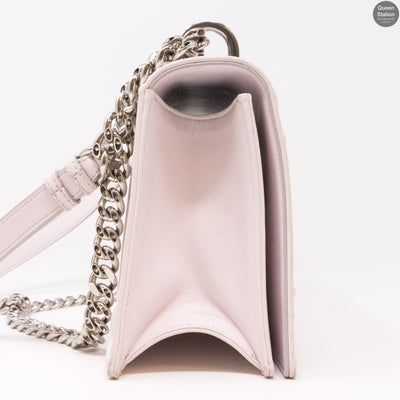 Diorama Medium Flap Bag Light Pink Leather