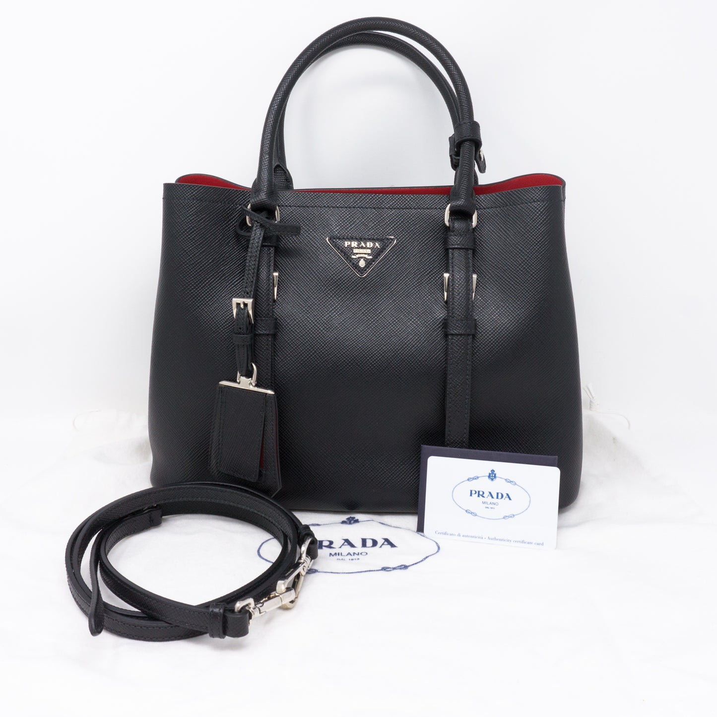 Black Double Bag Small