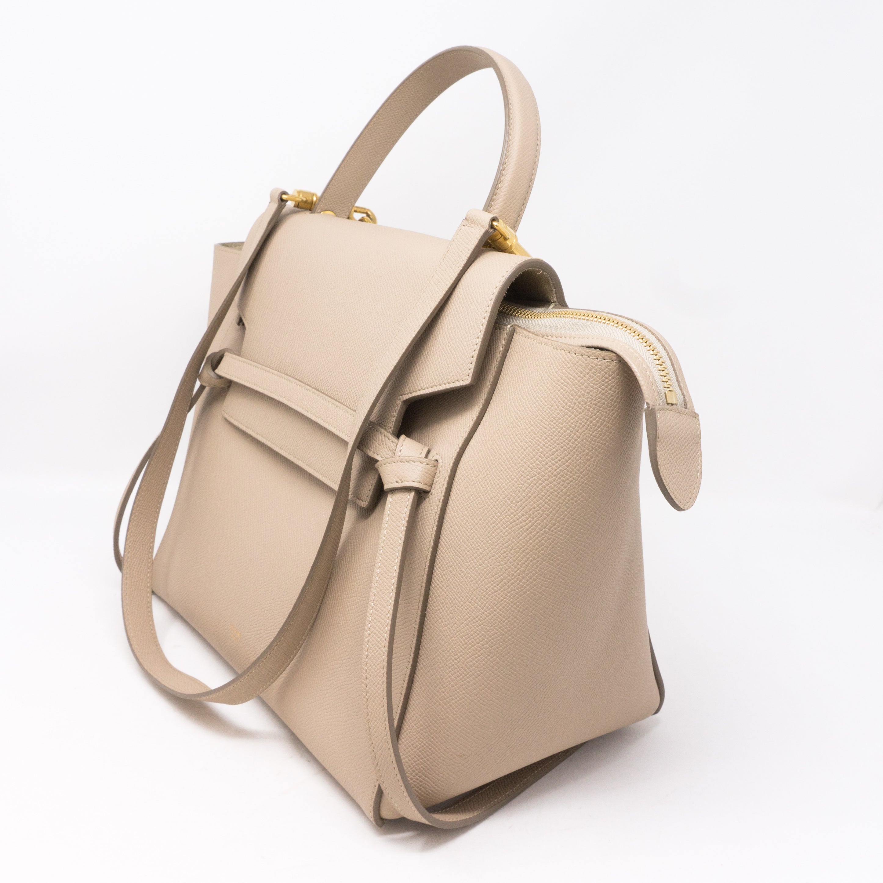 Celine mini belt bag light online taupe