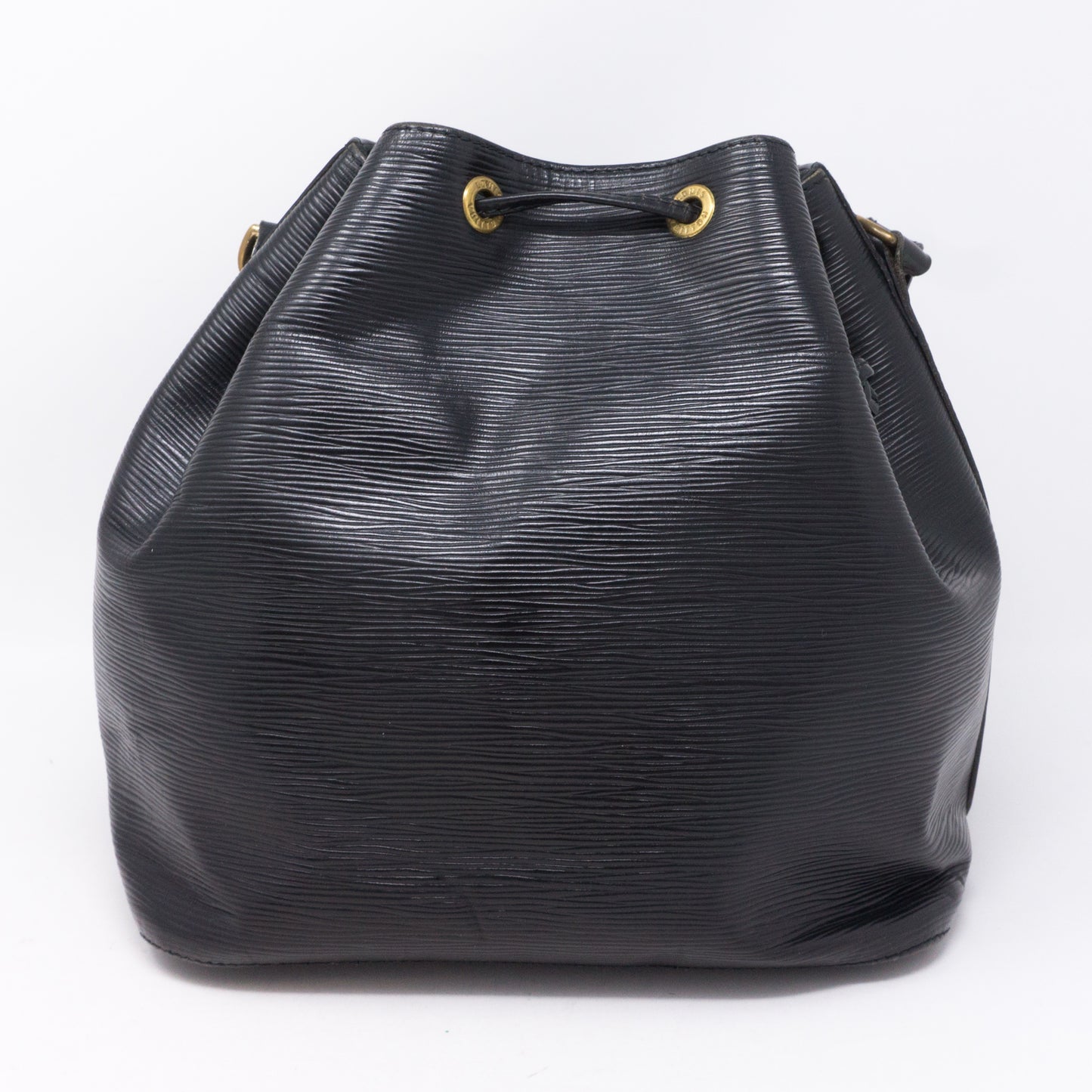 Petit Noe Black Epi Leather