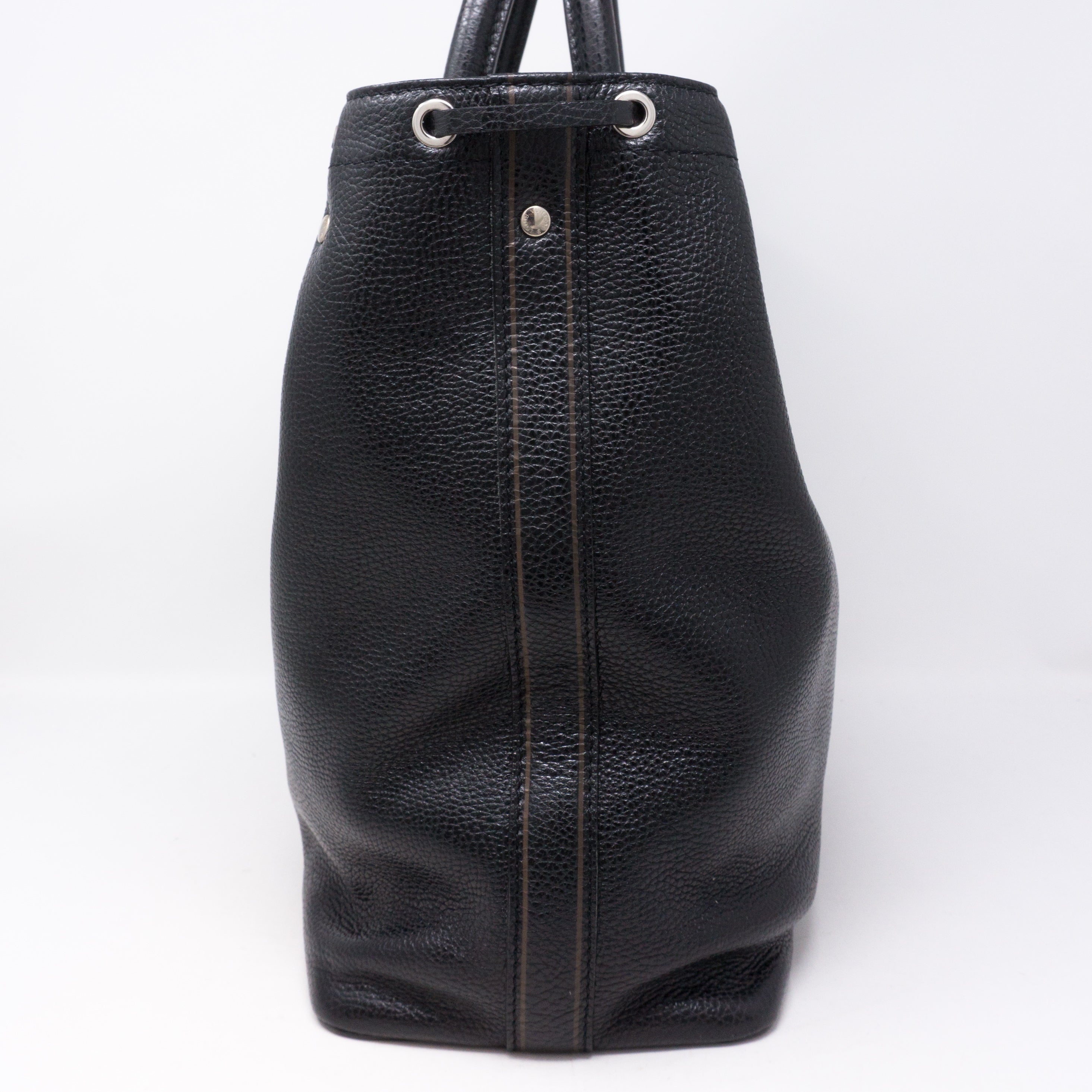 Tobago Trunks & Bags Black Suhali Leather