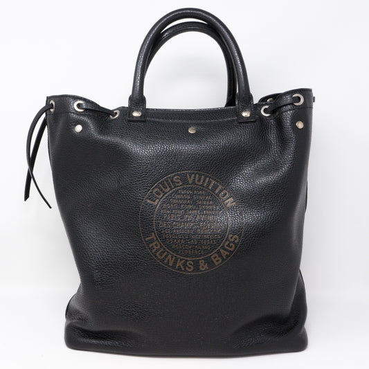 Tobago Trunks & Bags Black Suhali Leather