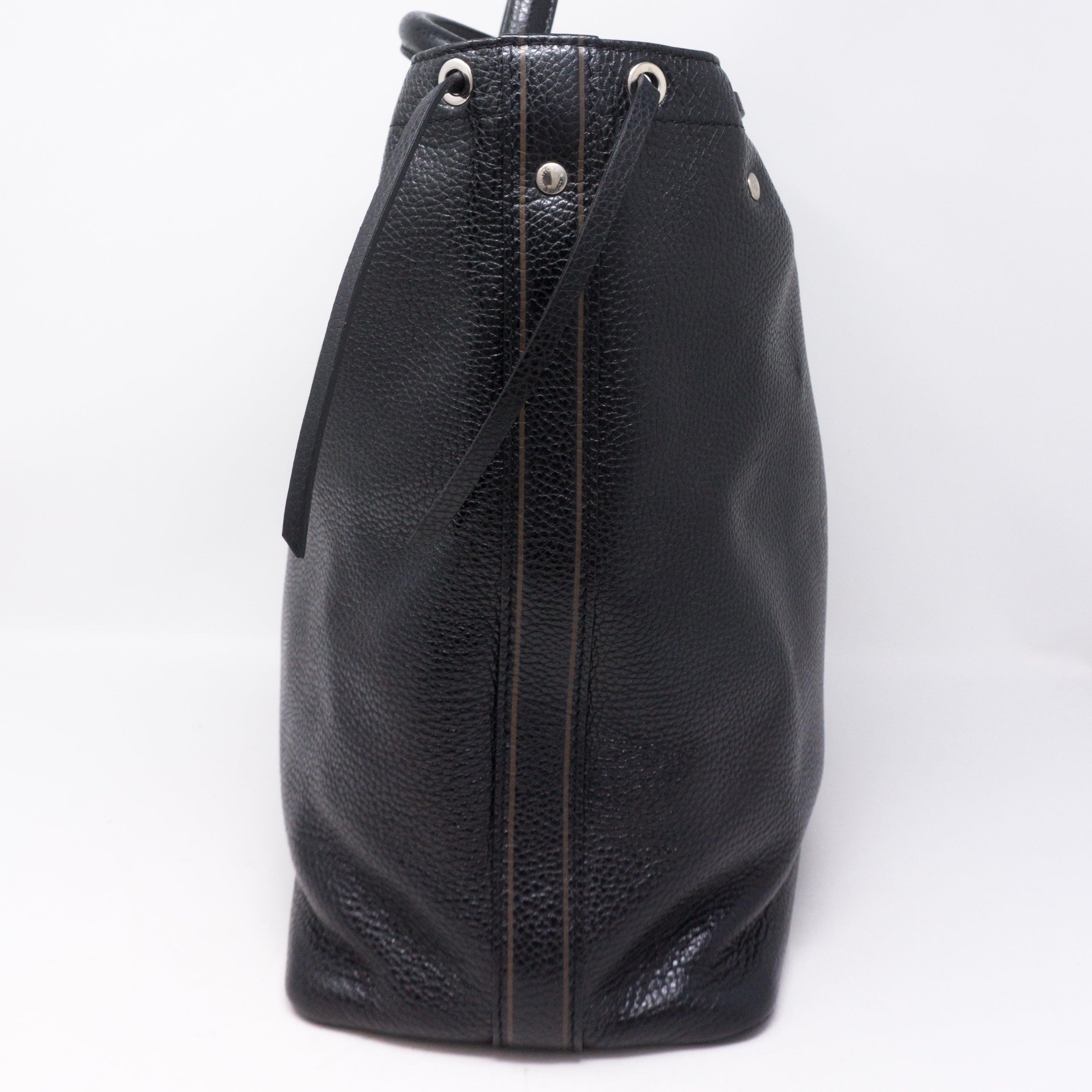 Tobago Trunks & Bags Black Suhali Leather