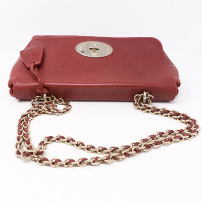 Lily Medium Red Leather