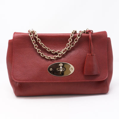 Lily Medium Red Leather