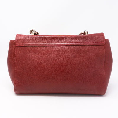 Lily Medium Red Leather