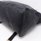 Alexa Oversized Black Leather