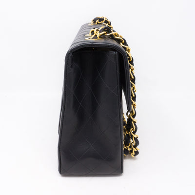 Vintage Black Jumbo XL Flap Bag