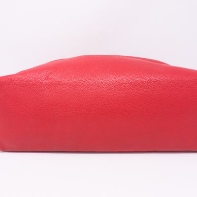 Effie Tote Red Leather