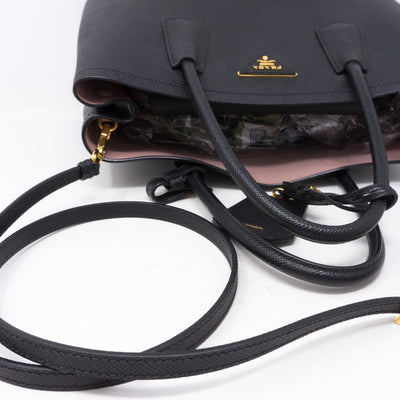 Black Double Medium Bag