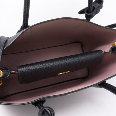 Black Double Medium Bag