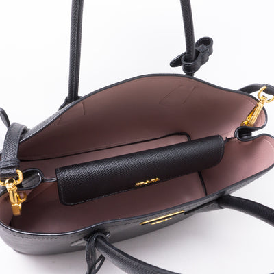 Black Double Medium Bag