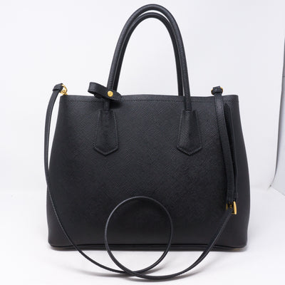 Black Double Medium Bag