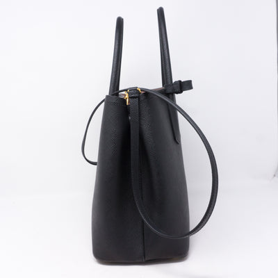Black Double Medium Bag