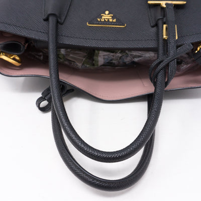 Black Double Medium Bag