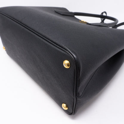 Black Double Medium Bag