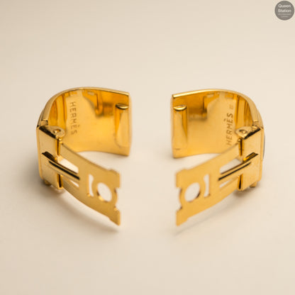 Enamel Clip-On Earrings