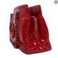 Red Lipstick Patent Leather Tote Bag