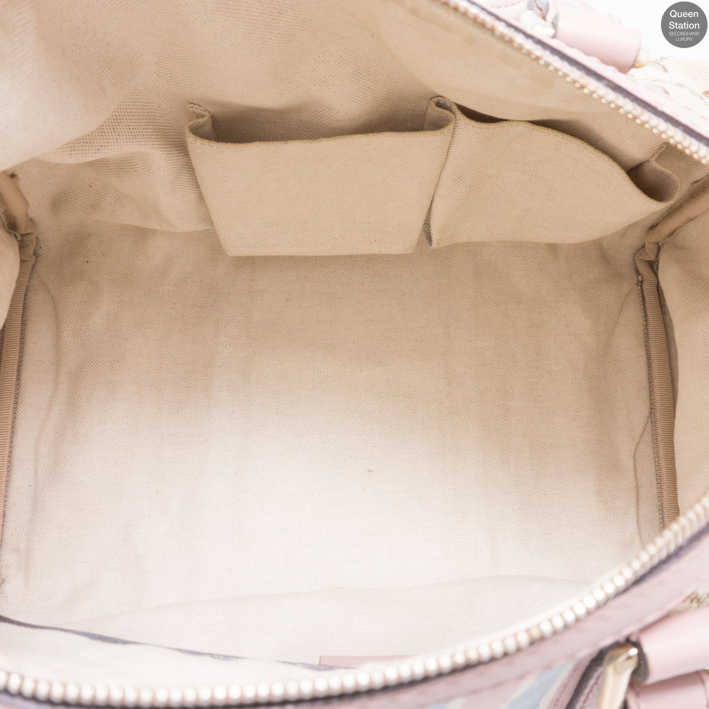 Gucci – Boston Bag Shoulder Strap Pink Monogram – Queen Station