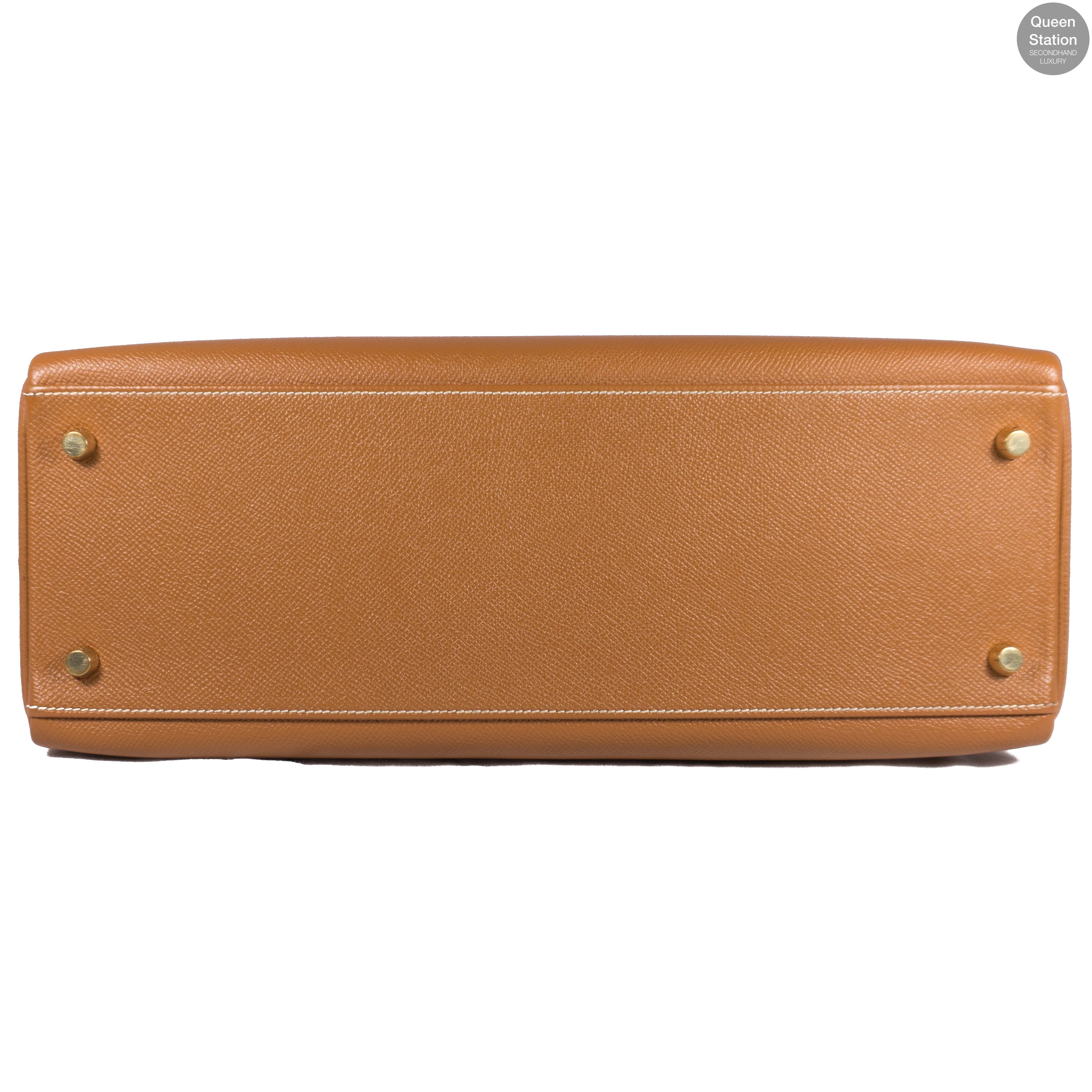 Kelly 35 Gold Leather GHW