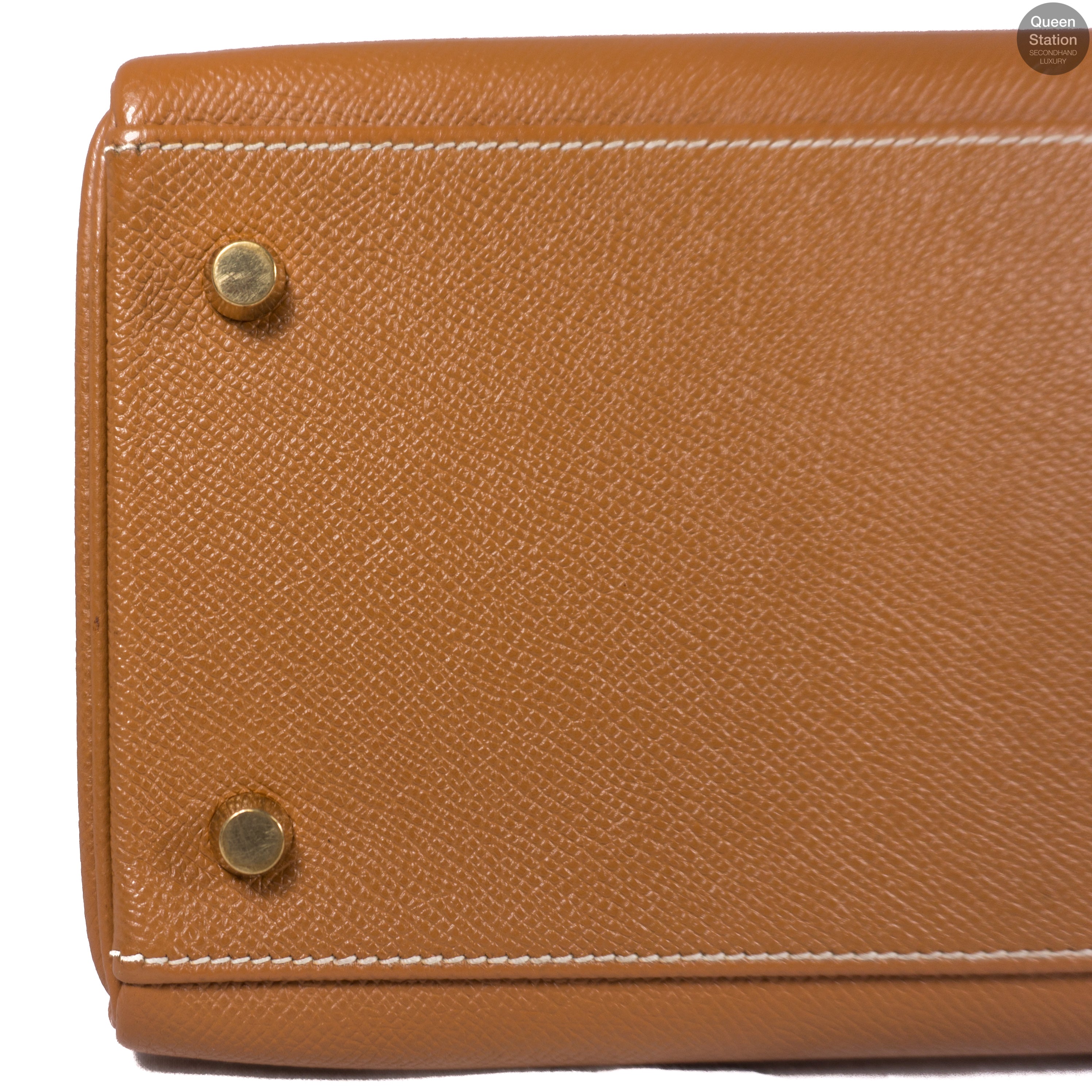 Kelly 35 Gold Leather GHW