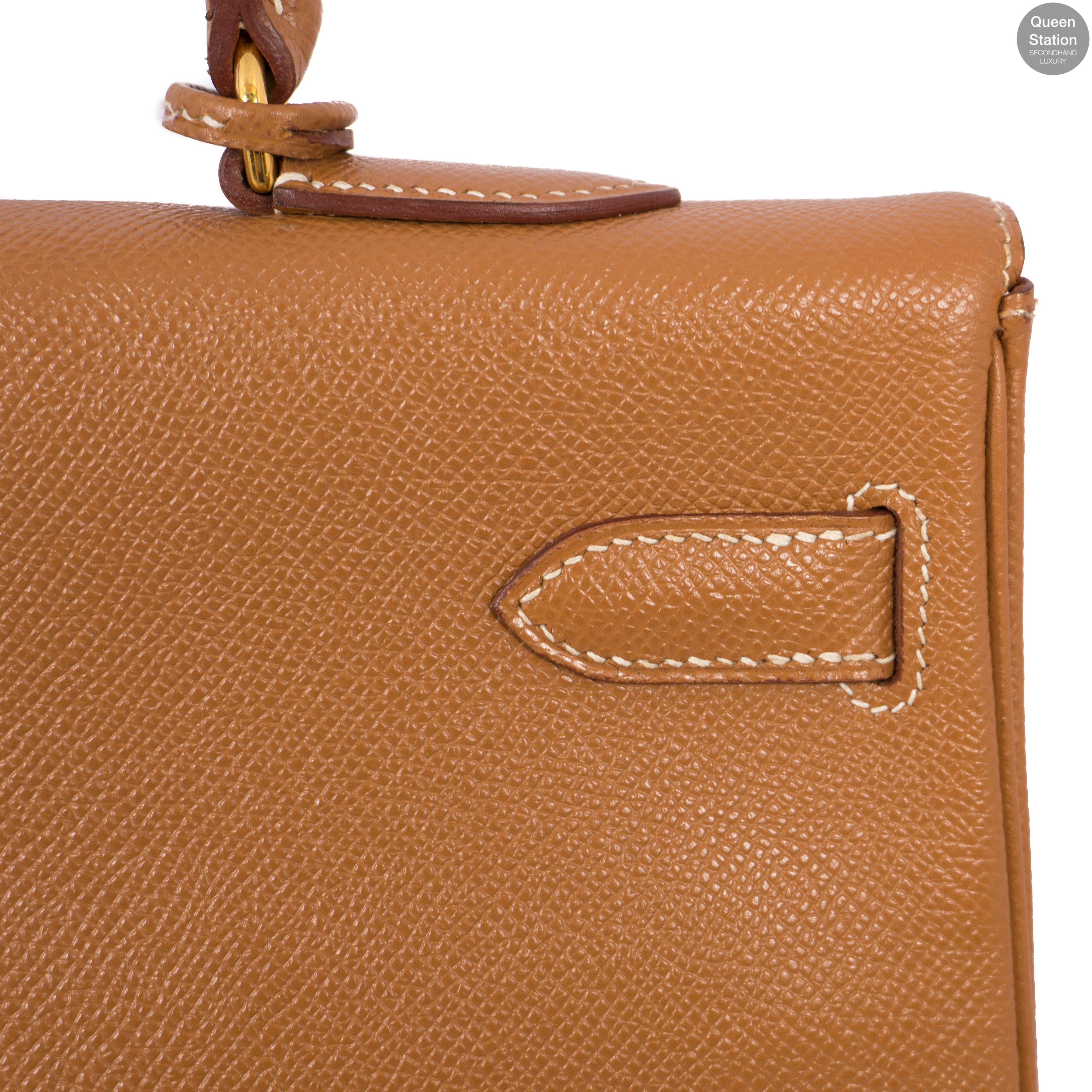 Kelly 35 Gold Leather GHW