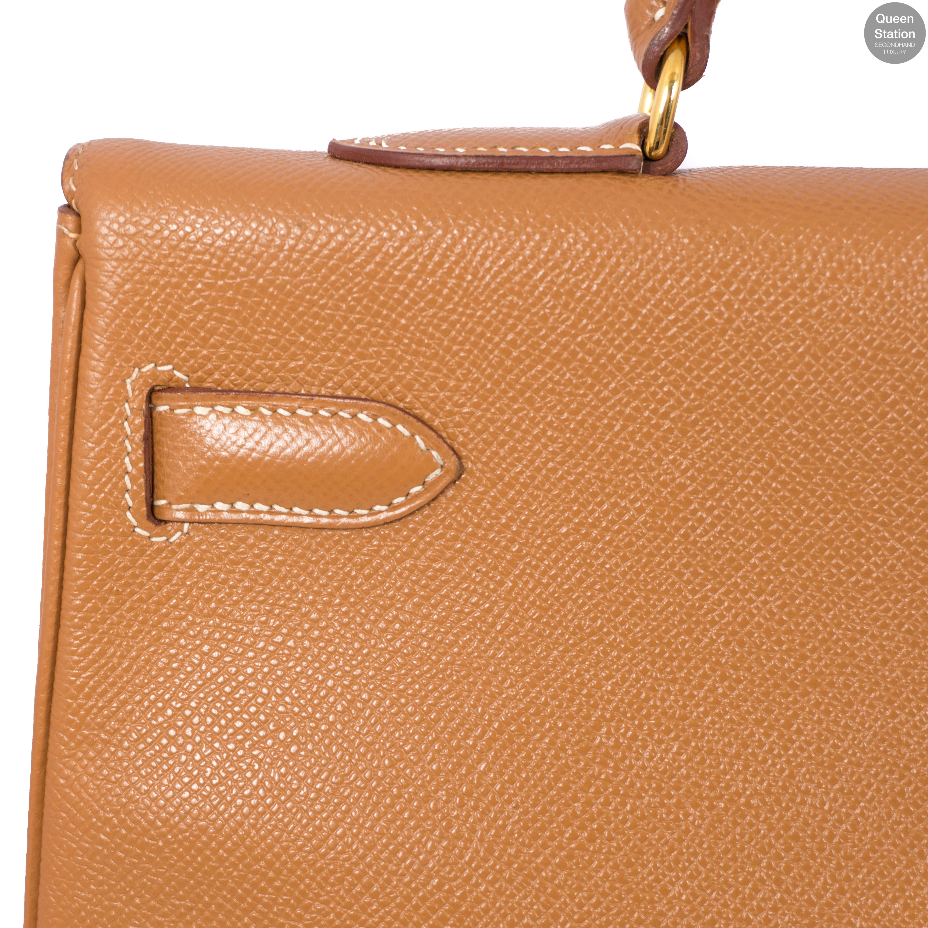 Kelly 35 Gold Leather GHW