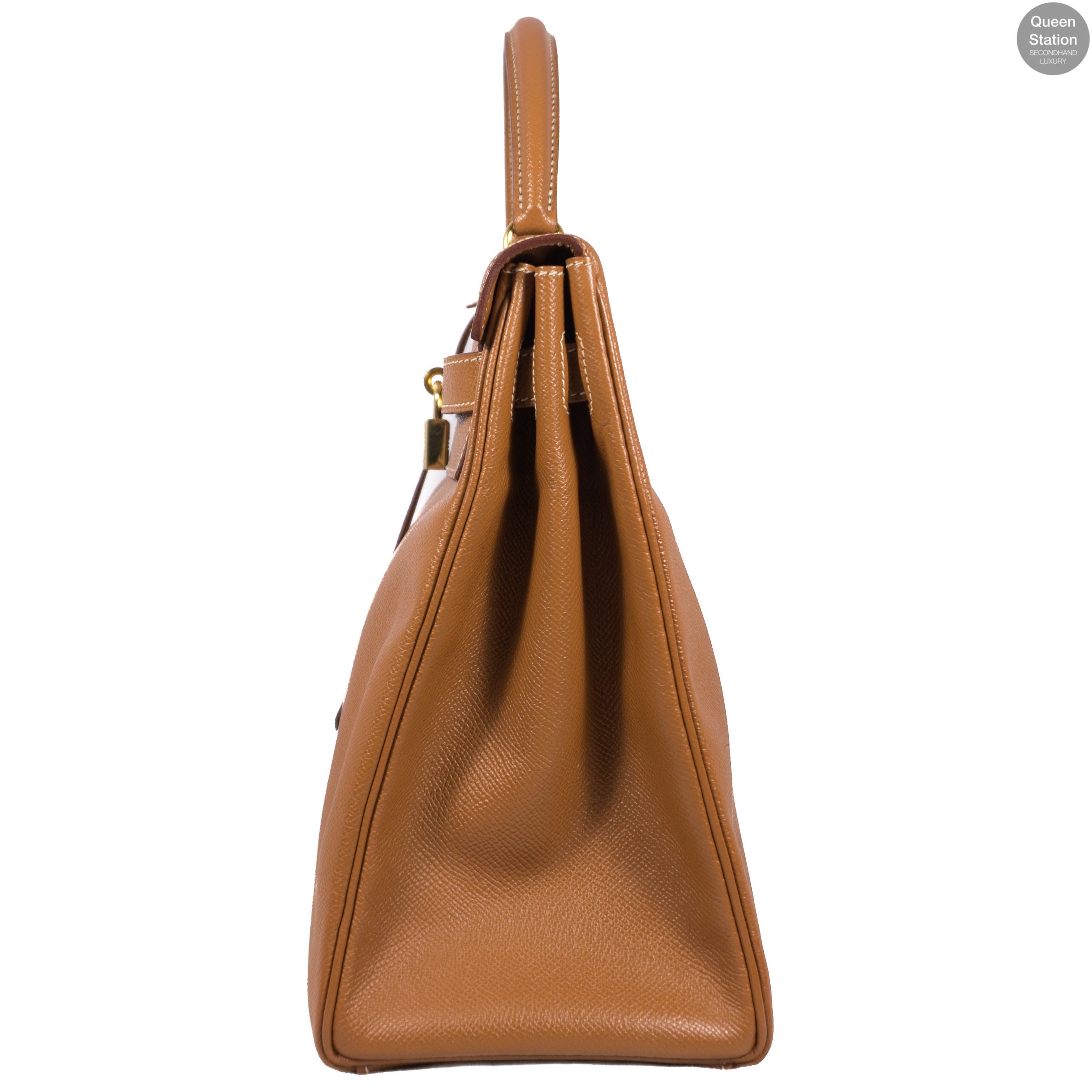 Kelly 35 Gold Leather GHW