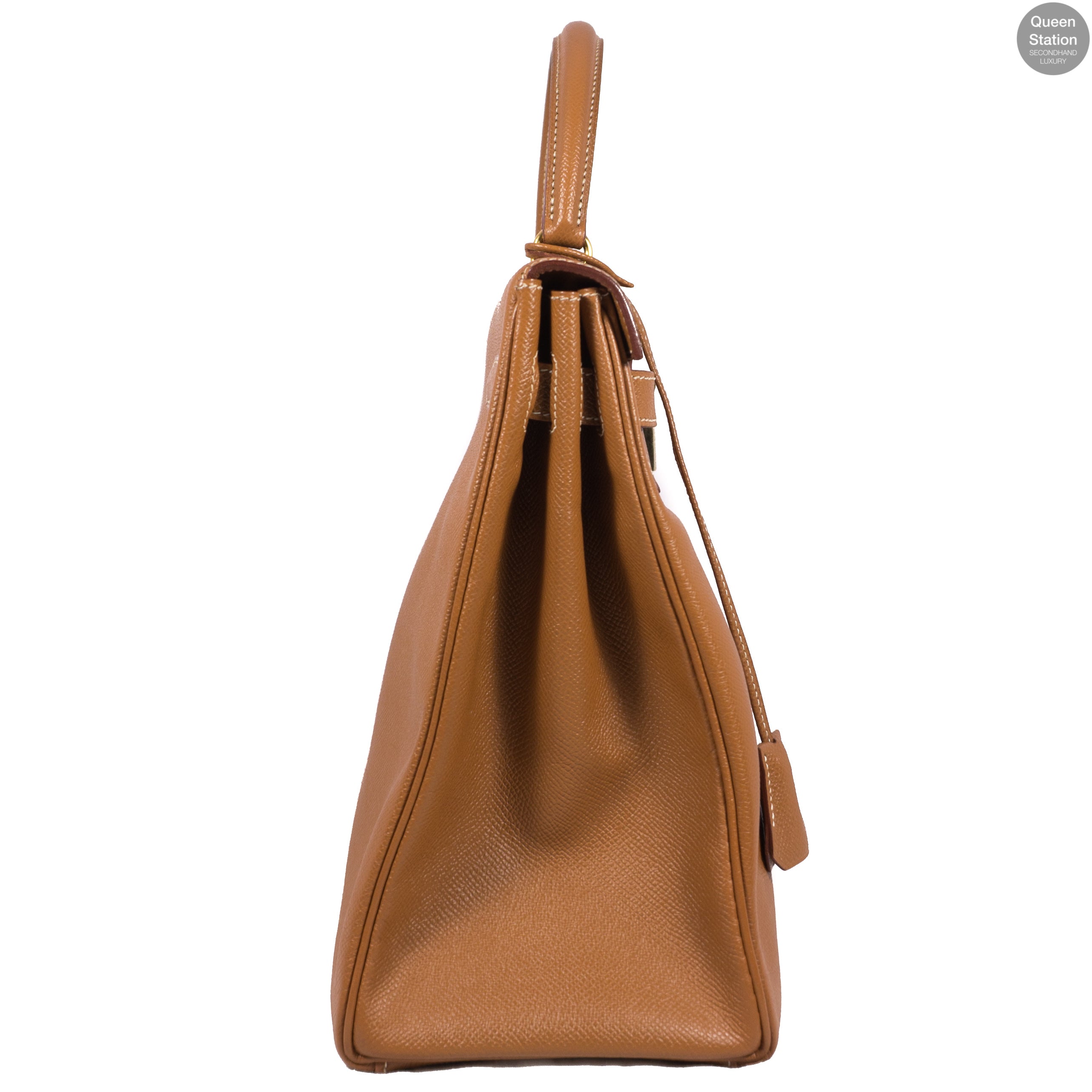Kelly 35 Gold Leather GHW