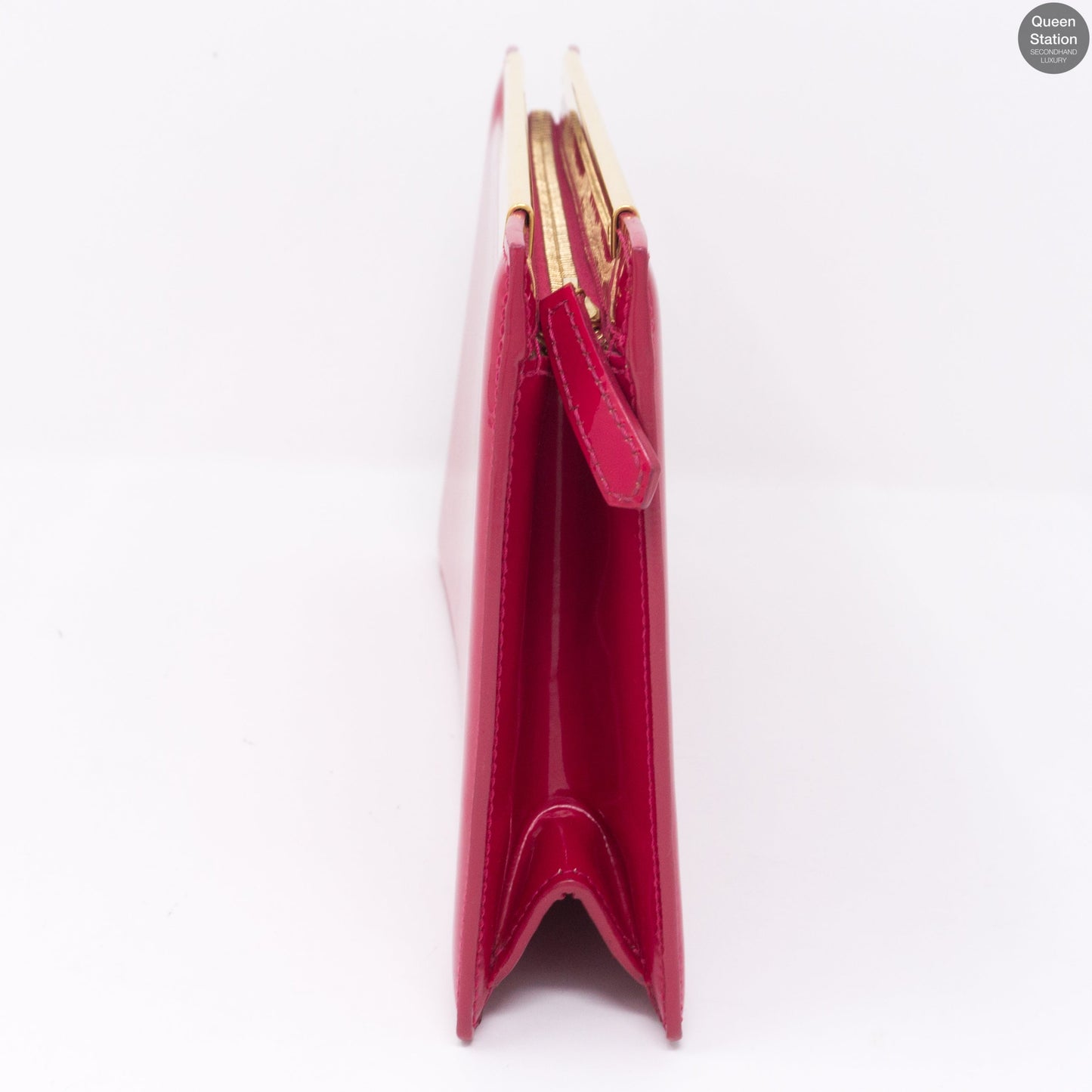 Lutetia Clutch Patent Leather Pink