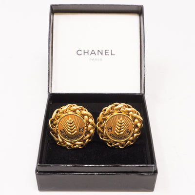 Wheat CC Earrings