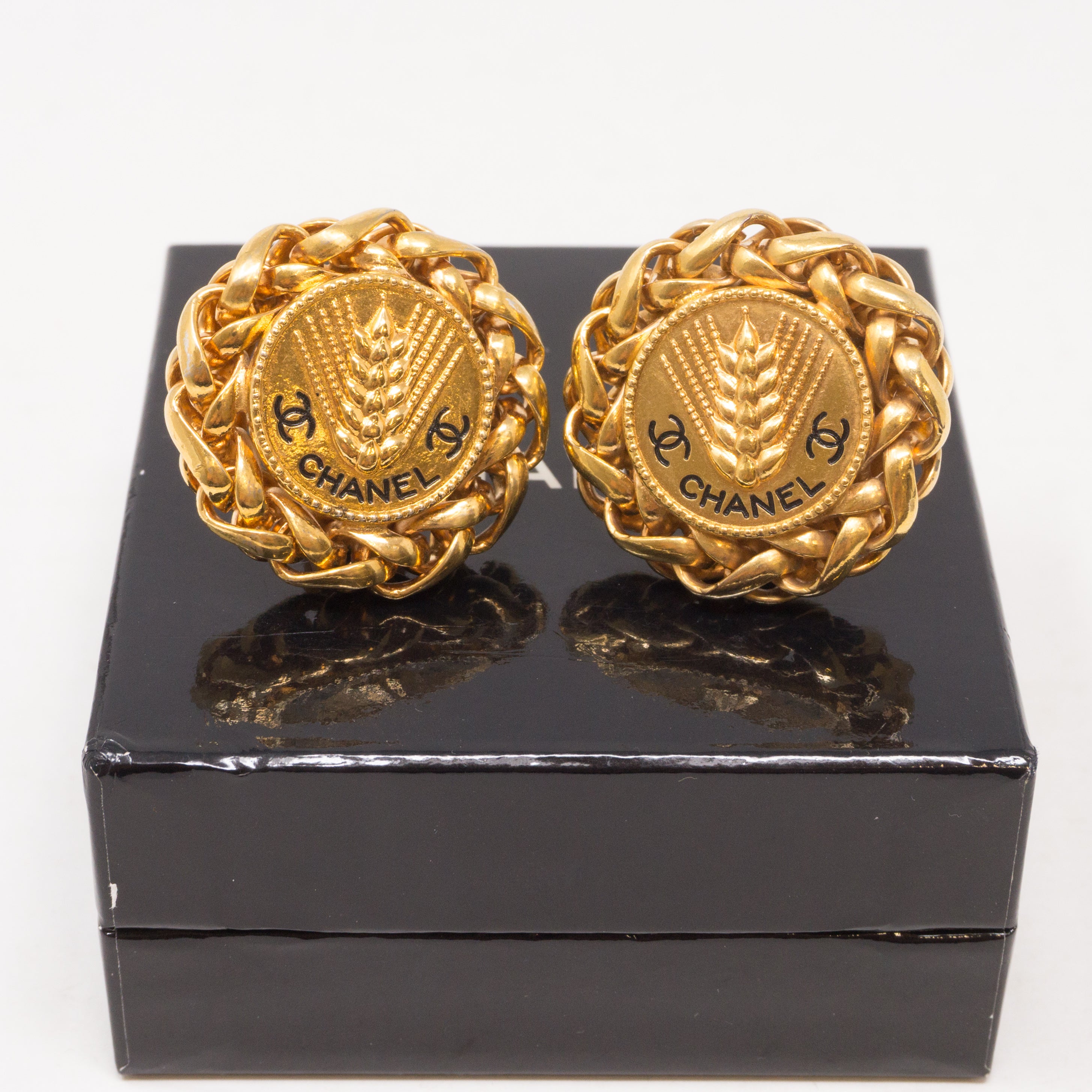 Wheat CC Earrings