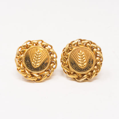Wheat CC Earrings