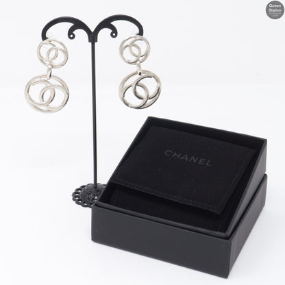 Double CC Hoop Earrings