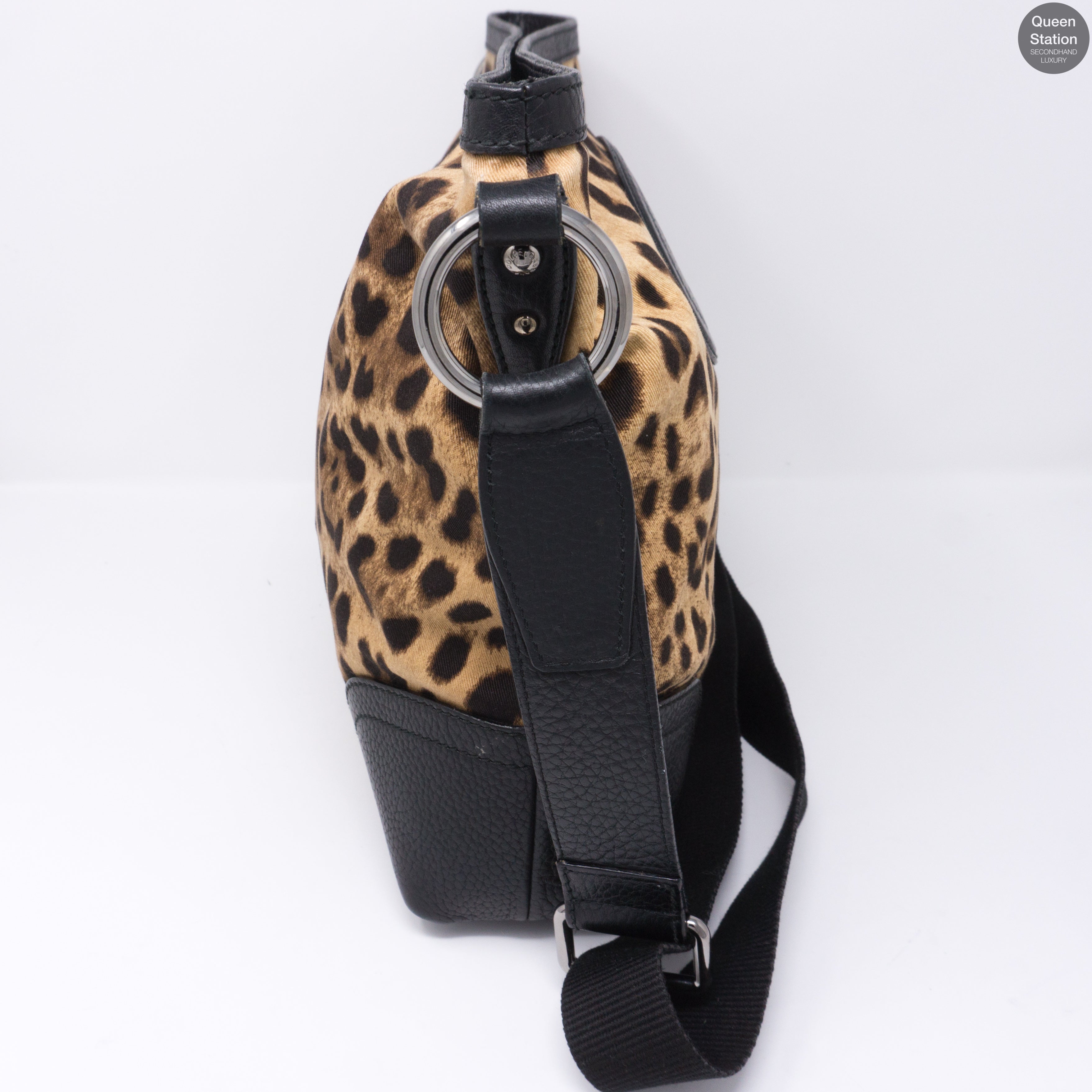 Leopard Print Crossbody Bag