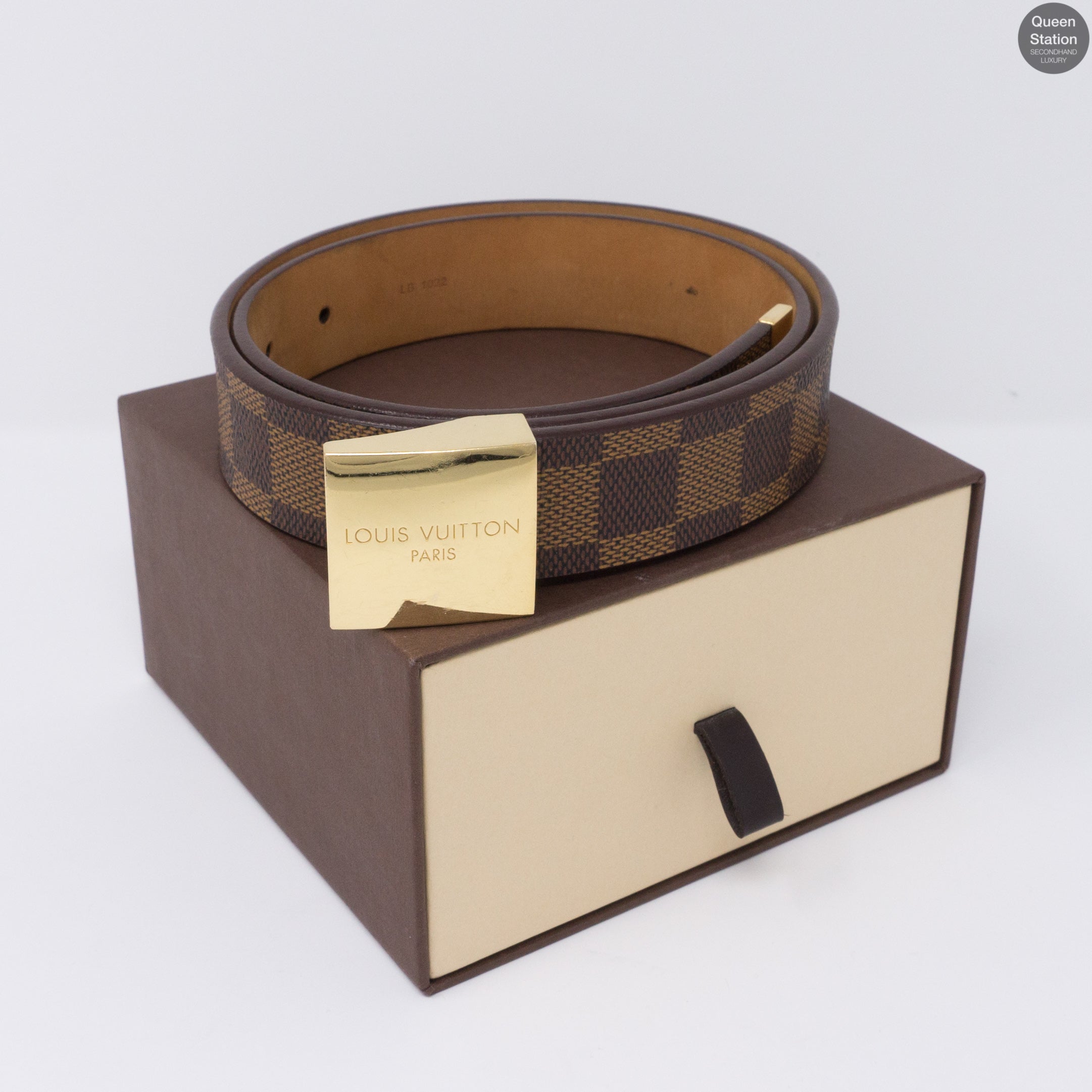 Damier Ebene Belt 75/30