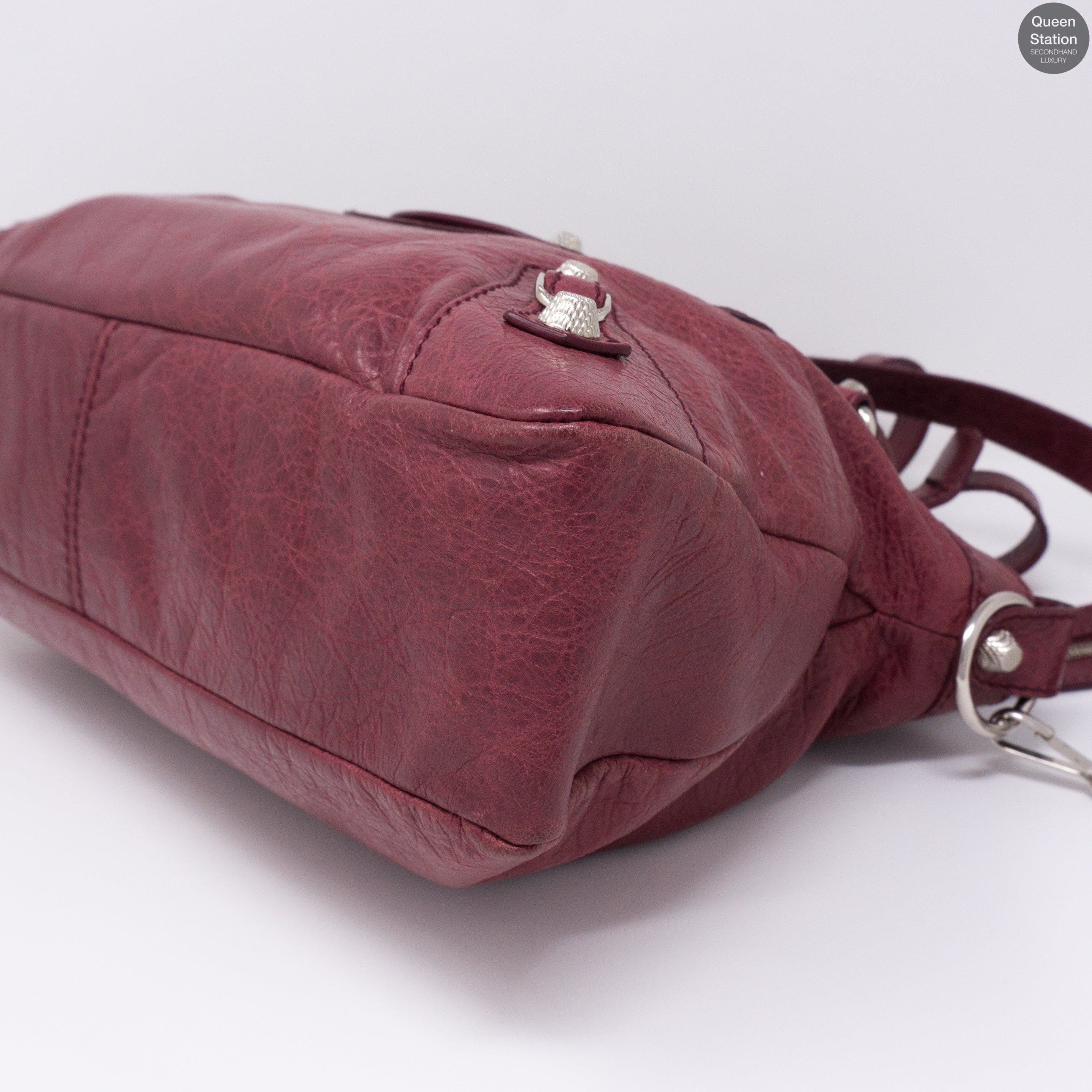 Town Burgundy Leather