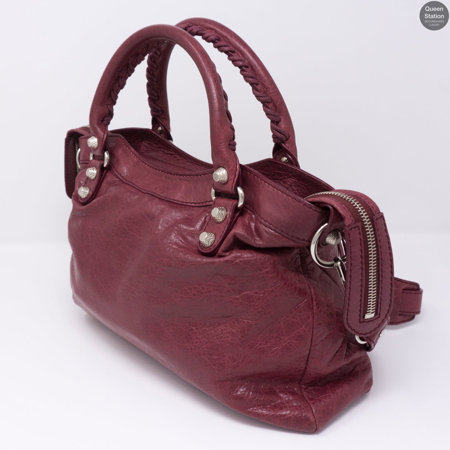 Town Burgundy Leather