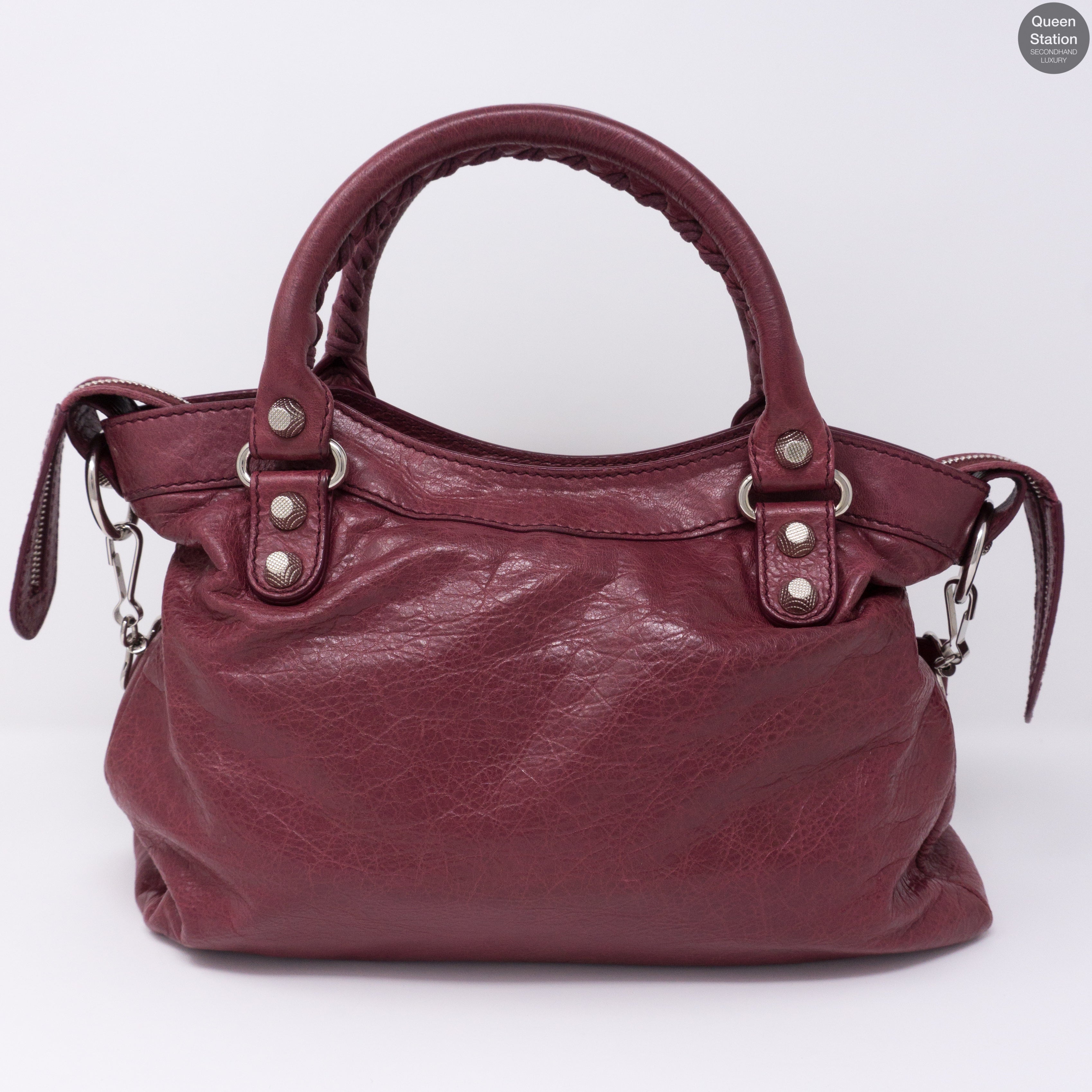 Town Burgundy Leather