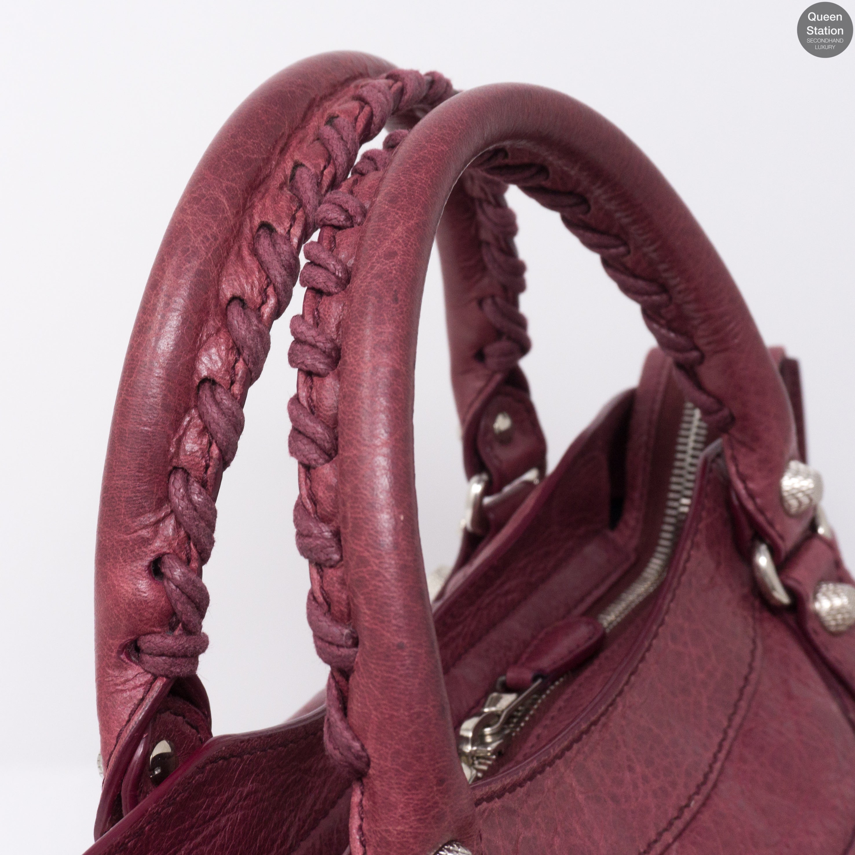 Town Burgundy Leather