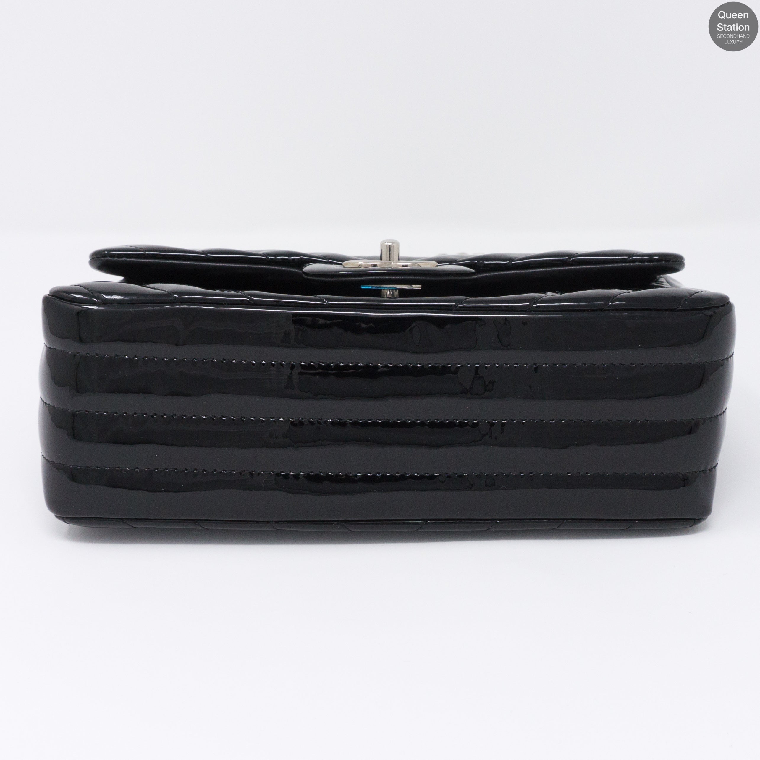 Chevron clearance leather bag