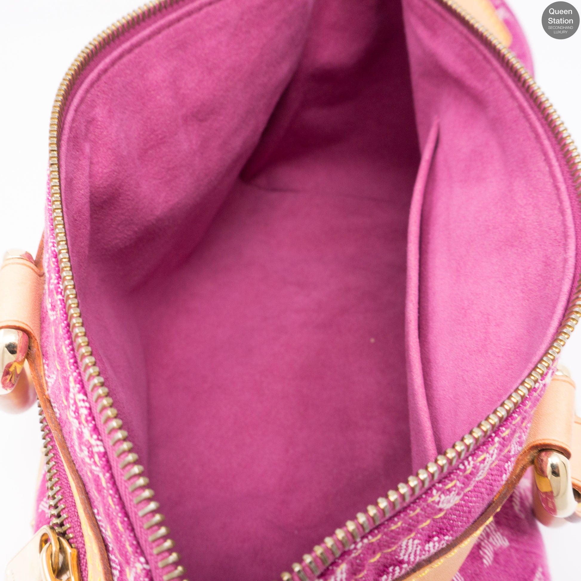 Louis Vuitton Pink Denim Speedy — New York Diamond Center