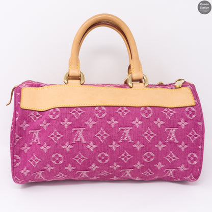 Neo Speedy Pink Denim Monogram