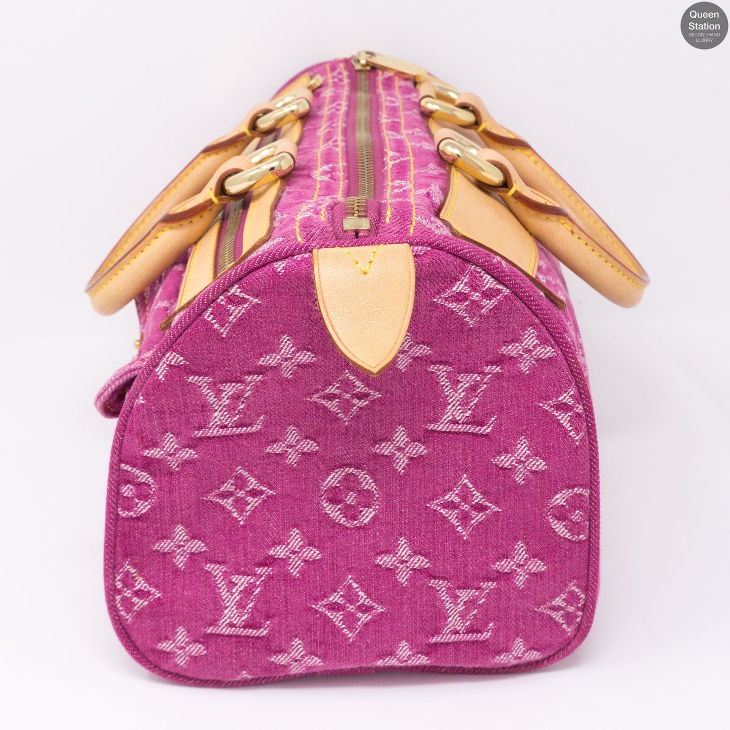 Neo Speedy Pink Denim Monogram