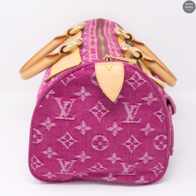 Neo Speedy Pink Denim Monogram