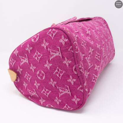 Neo Speedy Pink Denim Monogram