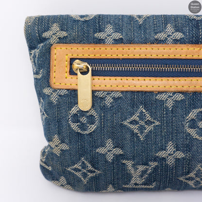 Amelia Denim Clutch