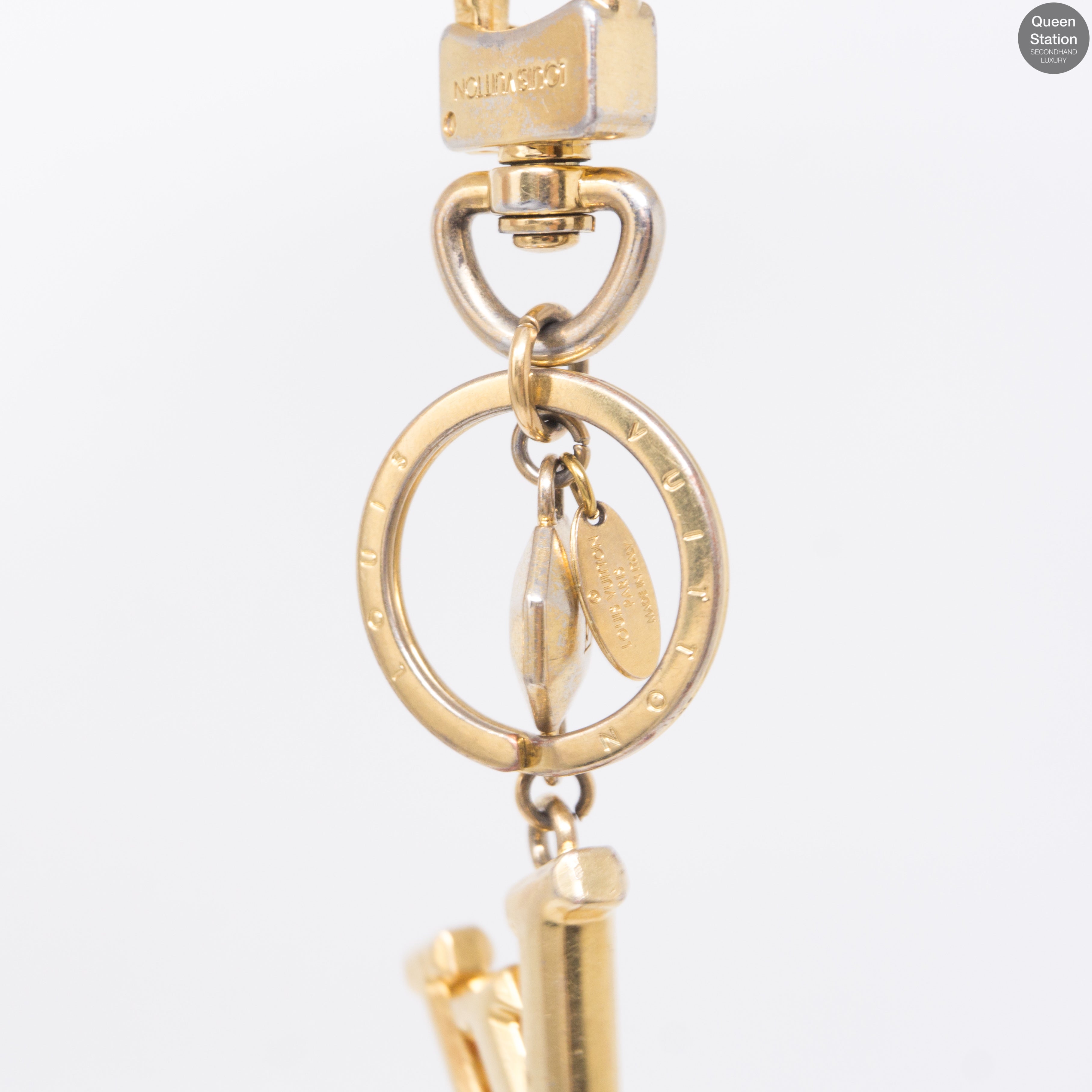 LV Facettes Bag Charm & Key Holder